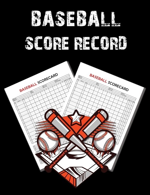 Baseball Scorecard, Baseball Scorebook: 100 Pages Baseball Score Sheet, Baseball Scorekeeper Book, Baseball Scorecard (Paperback, Baseball Scorec)