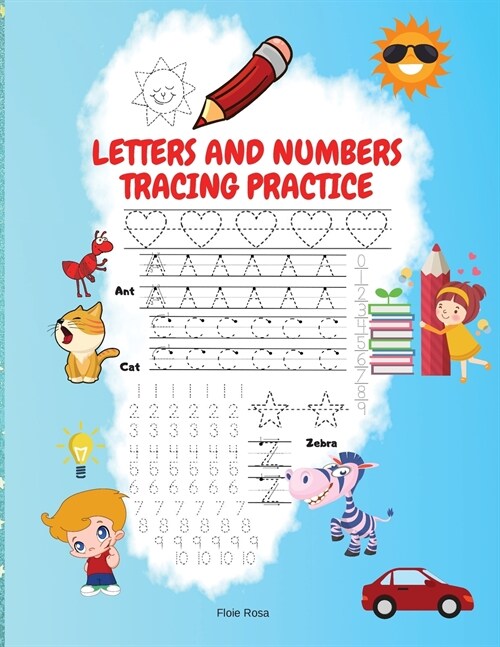 LETTERS AND NUMBERS TRACING PRACTICE (Paperback)
