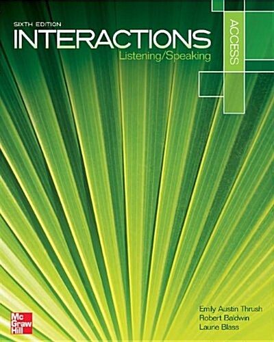 Interaction Access Listening/Speaking Student Book Plus Registration Code for Connect ESL (Paperback, 6)