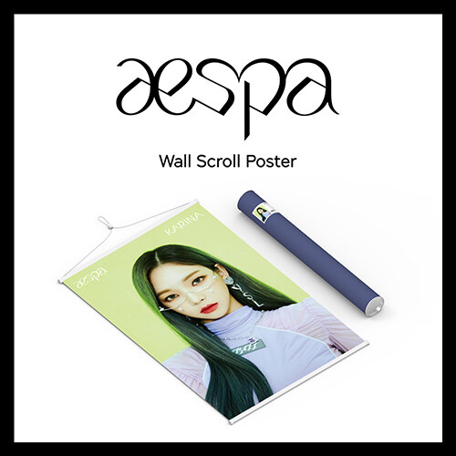 [굿즈] aespa - Wall Scroll Poster [카리나 Ver.]