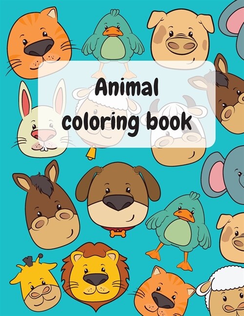 Animal Coloring Book (Paperback)