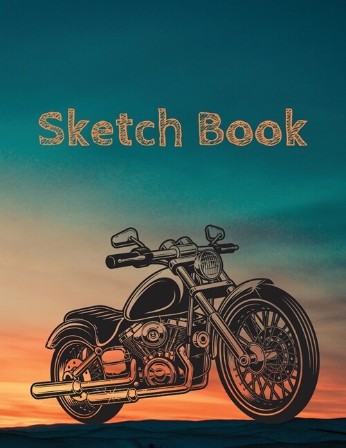 Sketch Book: Notebook for Drawing, Writing, Painting, Sketching and Doodling - 130 PAGES - of 8.5x11 With Blank Paper (BEST COVER V (Paperback)