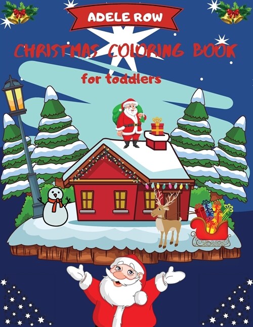 Christmas Coloring Book For Toddlers (Paperback)