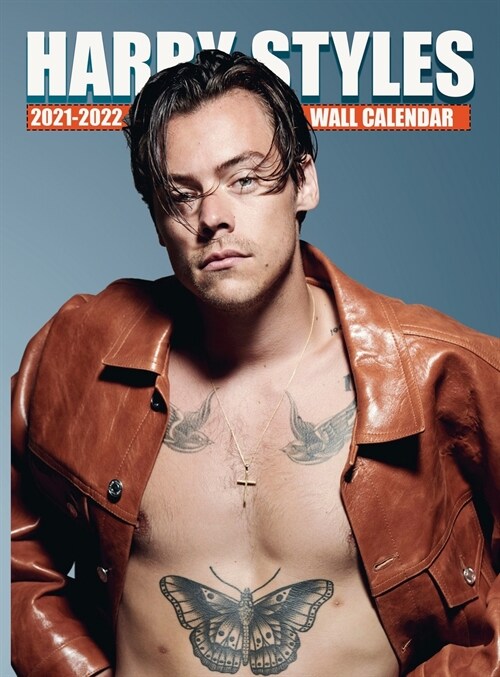 HARRY STYLES Calendar 2021-2022: EXCLUSIVE Harry Styles Photos (8.5x11 Inches Large Size) 18 Months Wall Calendar (Hardcover)