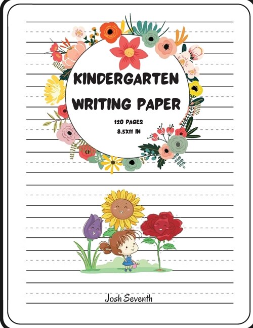 Kindergarten writing paper (Paperback)