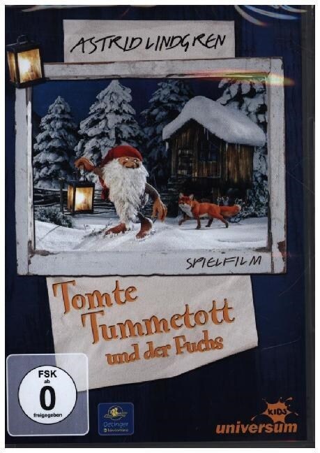 Tomte Tummetott und der Fuchs, 1 DVD (DVD Video)