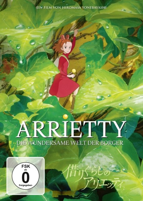 Arrietty - Die wundersame Welt der Borger, 1 DVD (DVD Video)