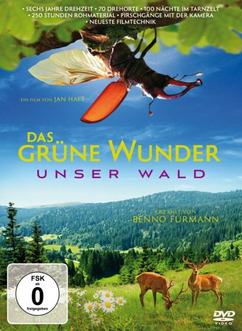 Das grune Wunder - Unser Wald, 1 DVD (DVD Video)