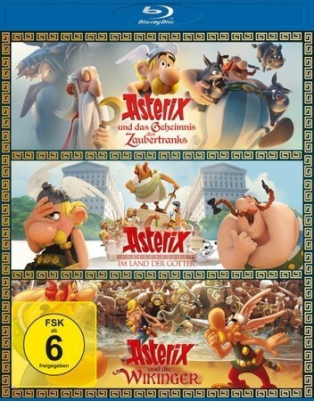 Asterix 3er-Blu-ray-Box, 3 Blu-ray (Blu-ray)
