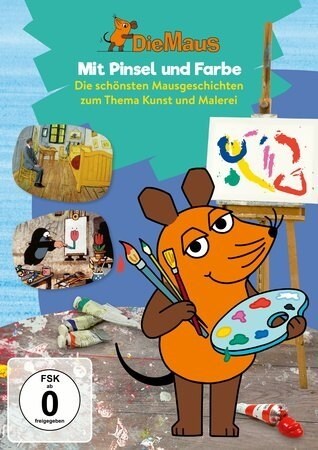 Die Sendung mit der Maus - Mit Pinsel und Farbe, 1 DVD (DVD Video)