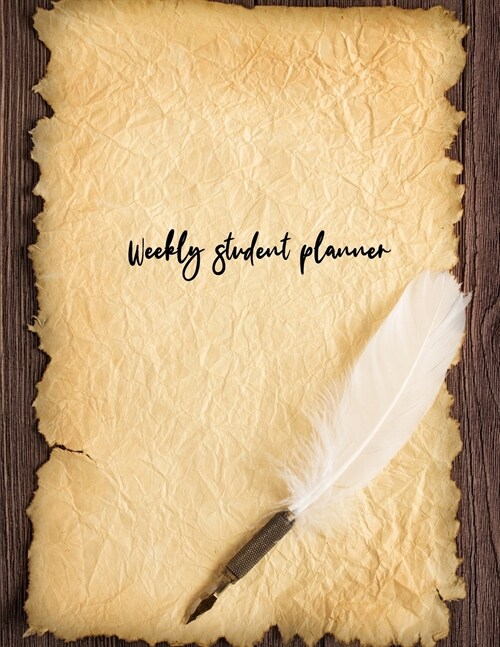 Weekly student planner (Paperback)