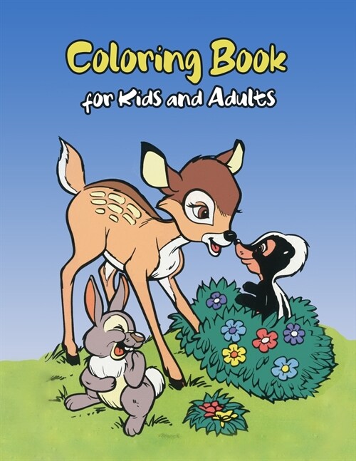 Coloring Book for Kids and Adults: Stress Relief and Relaxation Coloring Book for All Ages (Paperback, Coloring Book f)