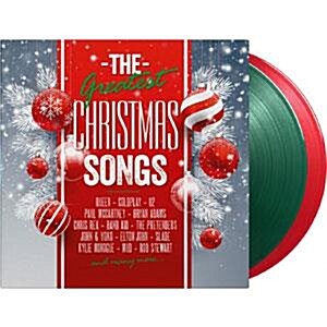 [중고] [수입] The Greatest X-Mas Songs [180g 투명그린 & 투명레드 컬러 2LP]