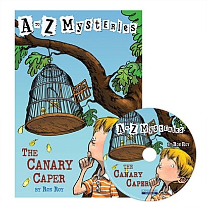 [중고] A to Z Mysteries #C : The Canary Caper (Paperback + Audio CD 1장)