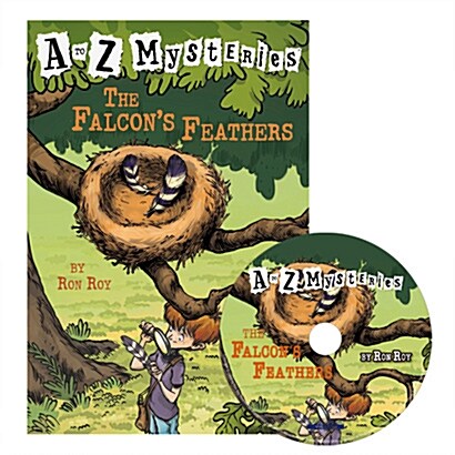 [중고] A to Z Mysteries #F : The Falcon´s Feathers (Paperback + Audio CD 1장) (Paperback + Audio CD 1장)