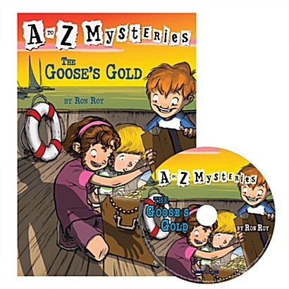 A to Z Mysteries #G : The Gooses Gold (Paperback + Audio CD 1장)