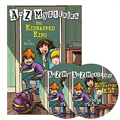 [중고] A to Z Mysteries #K : The Kidnapped King (Paperback + Audio CD 2장)