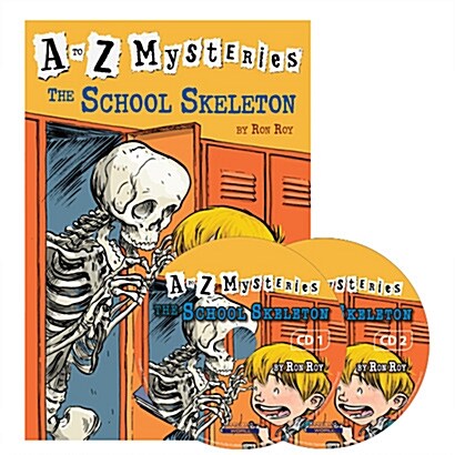 [중고] A to Z Mysteries #S : The School Skeleton (Paperback + Audio CD 2장)