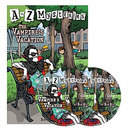[중고] A to Z Mysteries #V : The Vampire´s Vacation (Paperback + Audio CD 2장)