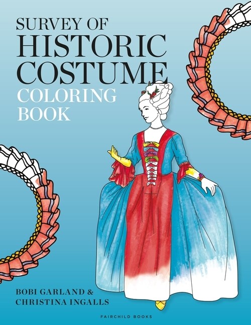 Survey of Historic Costume Coloring Book (Paperback)
