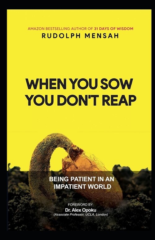 When You Sow You Dont Reap: Being Patient In An Impatient World (Paperback)