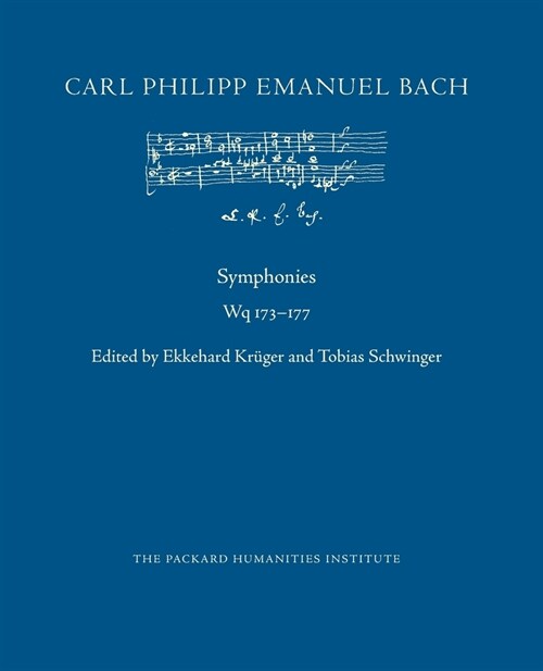 Symphonies, Wq 173-177: CPEB: CW Offprints, No. 96 (Paperback)