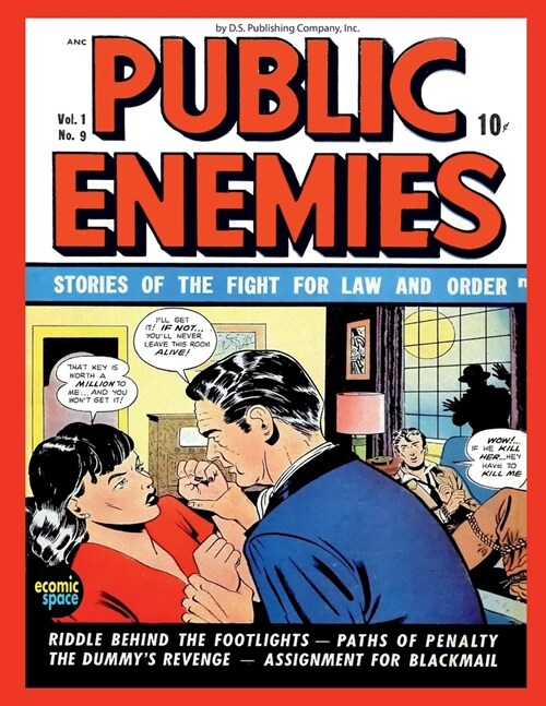 Public Enemies Vol.1 #9: true crime stories (Paperback)