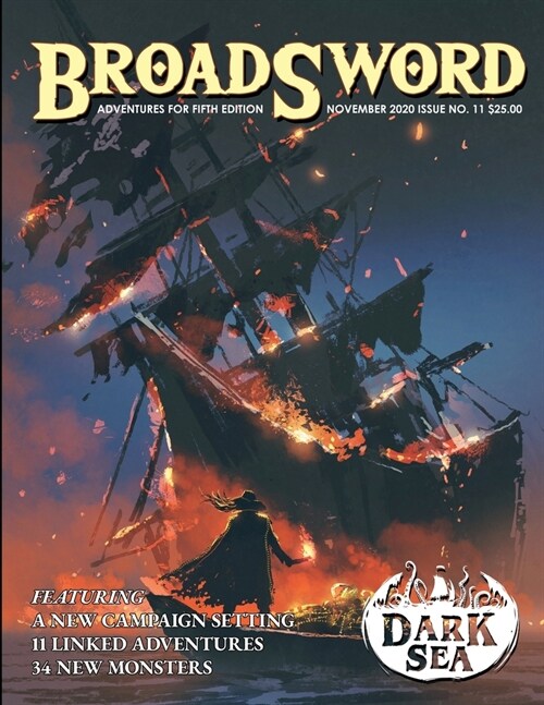 BroadSword Monthly #11: Adventures for Fifth Edition (Paperback)