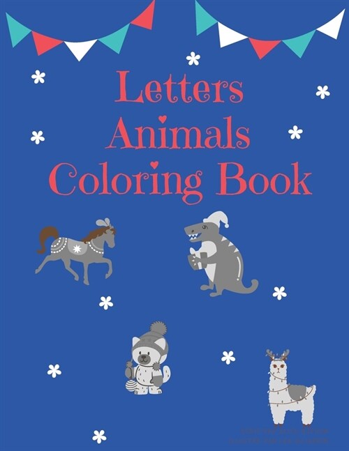 Letters Animals Coloring Book (Paperback)