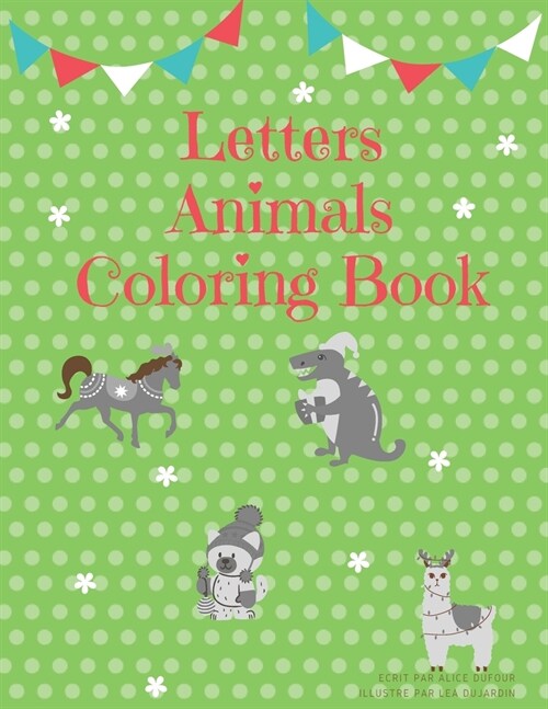 Letters Animals Coloring Book (Paperback)