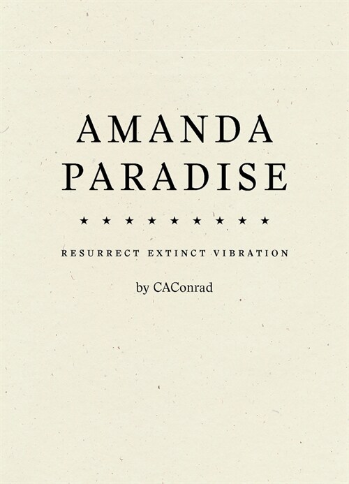Amanda Paradise (Paperback)