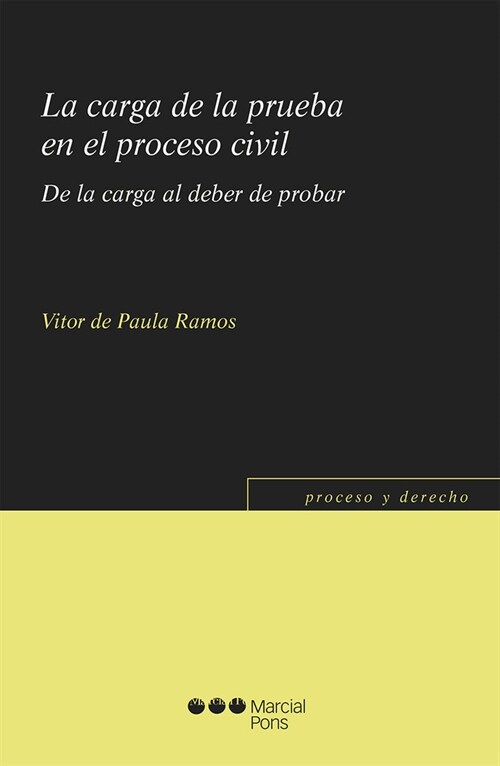 CARGA DE LA PRUEBA EN EL PROCESO CIVIL (Book)