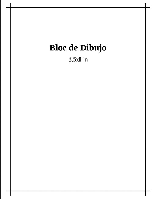 Bloc de Dibujo (Paperback)