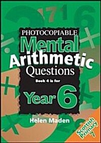 Year 6 Mental Arithmetic Questions (Hardcover)