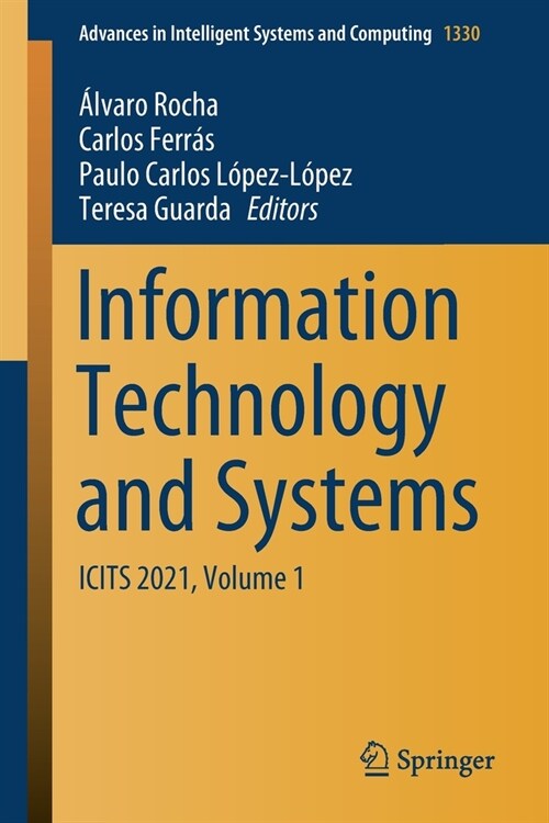 Information Technology and Systems: Icits 2021, Volume 1 (Paperback, 2021)