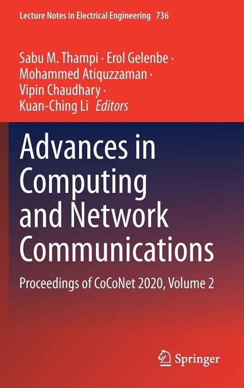 Advances in Computing and Network Communications: Proceedings of Coconet 2020, Volume 2 (Hardcover, 2021)