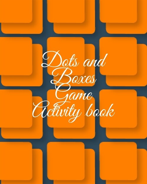 Dots and boxes game activity book (Paperback)