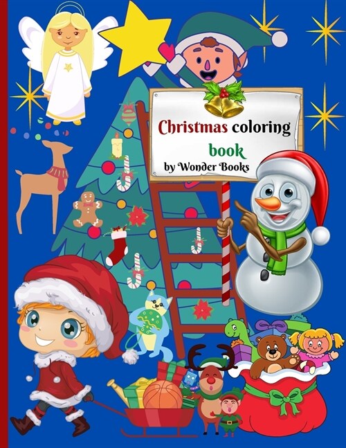 Christmas Coloring Book: Adoring Christmas Coloring Book, a wonderful and perfect gift for Kids (Paperback)