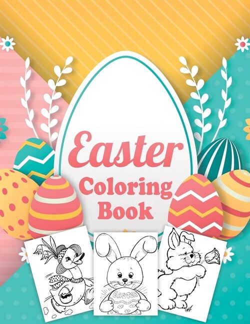 Easter Coloring Book: Coloring Books for Kids Ages 4-8 (Coloring Books for Kids) (Paperback)