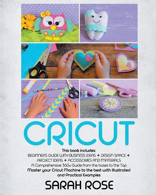 Cricut: This book includes: Beginners Guide with Business Ideas + Design Space + Project Ideas + Accessories and Materials. A (Paperback)