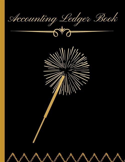 Accounting Ledger Book: Simple Accounting Ledger for Bookkeeping Checking Account Ledger - Transaction and Balance Book for Checking Account (Paperback)