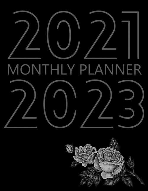 2021-2023 Monthly Planner: 36 Month Agenda for Women, Monthly Organizer Book for Activities and Appointments, 3 Year Calendar Notebook, White Pap (Paperback)