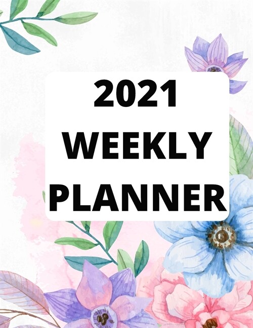 2021 weekly planner (Paperback)