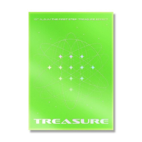 TREASURE 1st ALBUM [THE FIRST STEP : TREASURE EFFECT][GREEN Ver.]