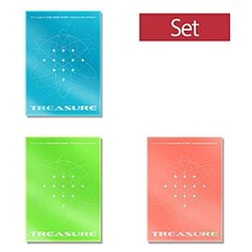 [세트] TREASURE 1st ALBUM [THE FIRST STEP : TREASURE EFFECT][Blue+Green+Orange Ver.]