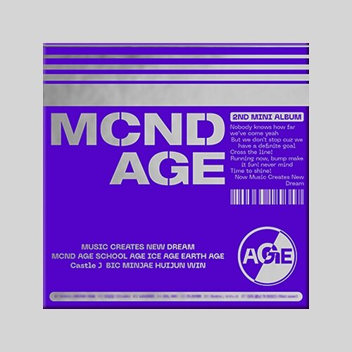 엠씨엔디 - 미니 2집 MCND AGE [GET Ver.]