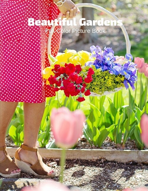 Beautiful Gardens Full-Color Picture Book: Garden Picture Book for Children, Seniors and Alzheimers Patients -Flowers and Nature in Gardens (Paperback)