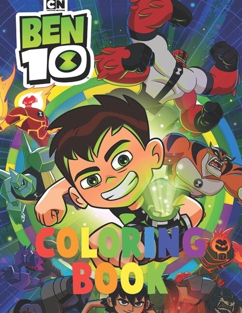 Ben 10 coloring book: Coloring Book for kids (Paperback)