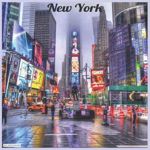 New York 2021 Wall Calendar: Official New York 2021 Wall Calendar (Paperback)