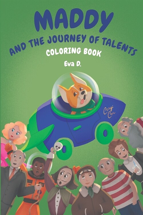 Maddy and the Journey of Talents - Coloring book (Paperback)